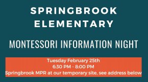 Montessori Information Night