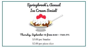 Springbrook's Annual Ice Cream Social