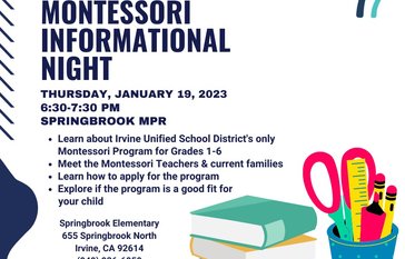 Montessori Night