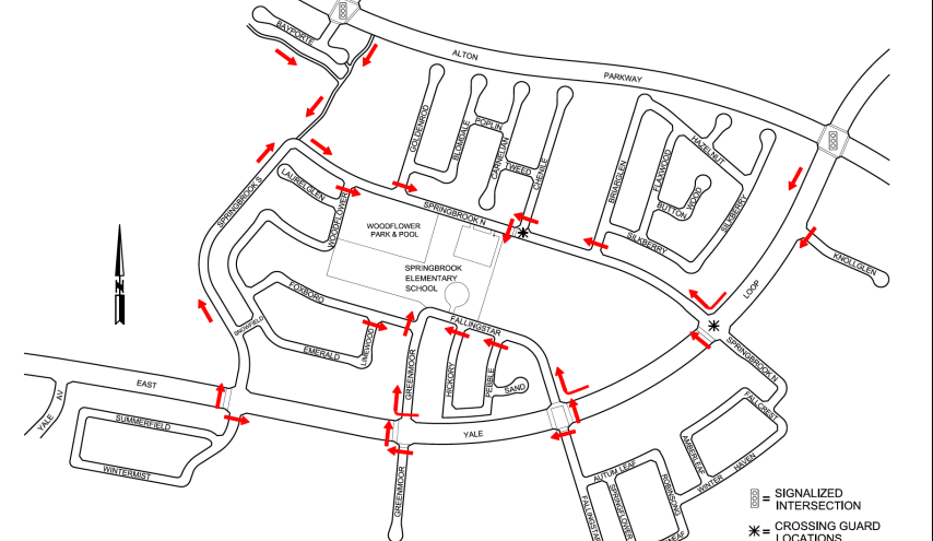 Suggested Route to School