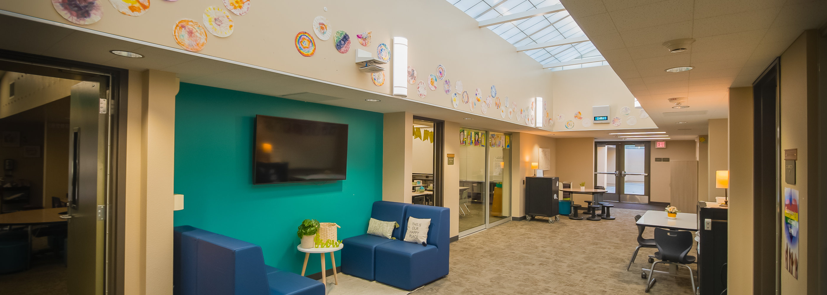 Upper Grade Hallway