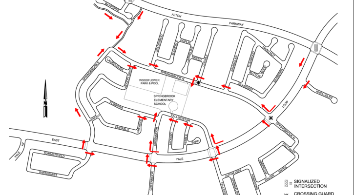 Suggested Route to School